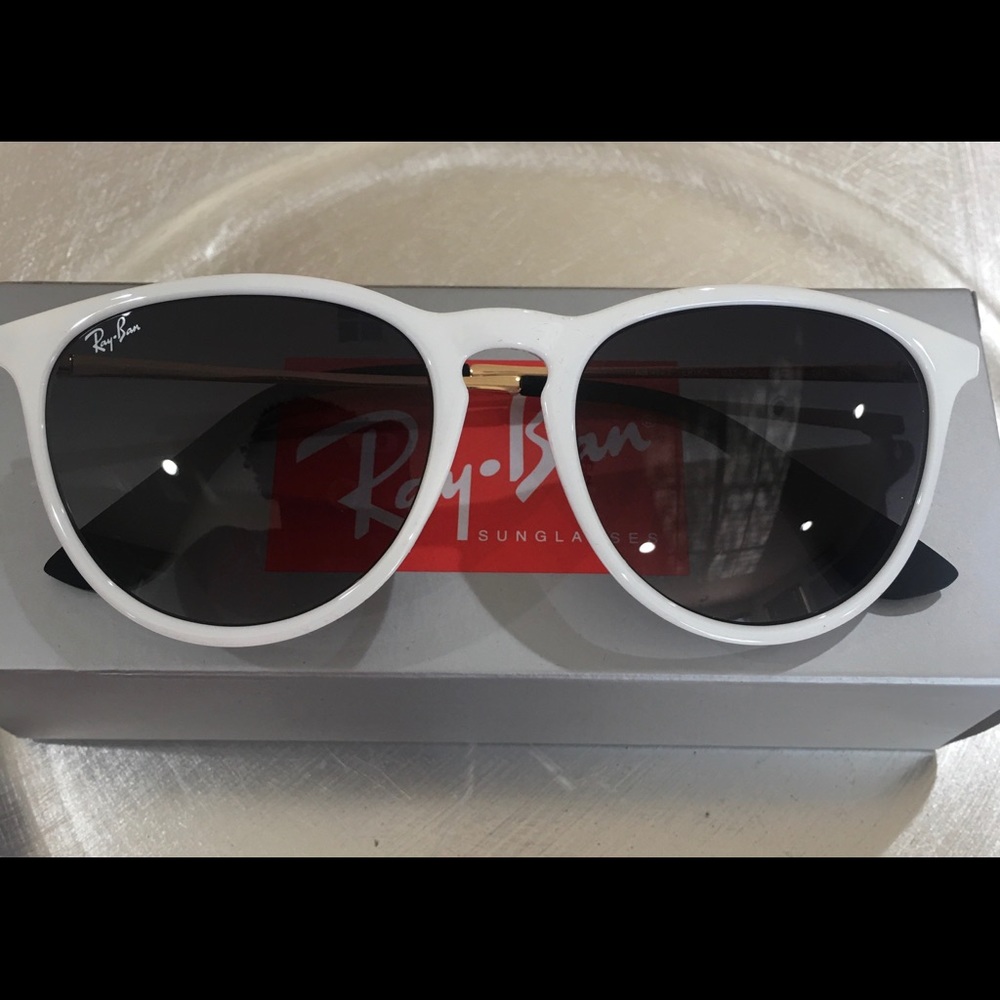 New White Erika Sunglasses 🕶 - Picture 3 of 11